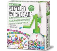 4M Green Creativity Recycled Paper Bead Maker Kit, DIY Jewellery & Art | Upcycle Old Paper into Beads, Bracelets & Gifts, Fits Most Bottles to Store Crafted Beads, Easy Craft Tool Age 5+