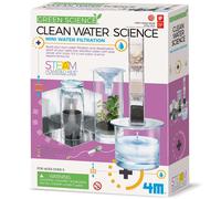 4M Green Science Clean Water Science Kit, Water Filtration & Desalination | Build a Solar Purification Plant, STEM Science Set, Educational Gift for Kids, Boys & Girls, Age 5+