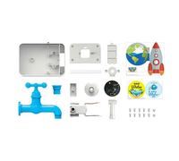4M Green Science Magic Water Tap, Build a Floating Water Tap Fountain | Circulating Flow, Science Kit for Hands-On Learning & Creative Play, Educational Gift for Kids, Boys & Girls, Age 5+