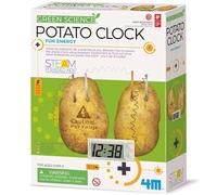 4M Green Science Potato Clock, Potato Powered Digital Clock Science Kit