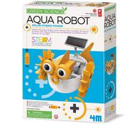4M 403415 Green Science Aqua Robot-Solar Hybrid Power, Multi
