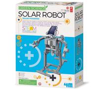 4m Green Science Solar Panel Robot Silver Kids