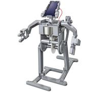 4m Green Science Solar Panel Robot Silver Kids