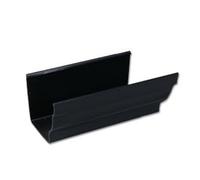 4m Guttering Half Round, Square, Ogee. Colours White, Black, Brown, Grey (Black Ogee)