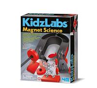 4M Kidz Labs Magnet Science, Red and Black