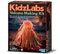 4M Kidz Labs Volcano Making Kit, Science Kit for Boys and Girls Ages 8+, Mould