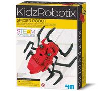 4M Kidz Robotix-Spider Robot, Red/Black