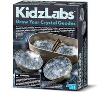 4M KidzLabs Crystal Geode Growing Kit | Grow Your Own Crystal Geodes STEM Chemistry Experiment Set for Teenagers Age 14+ | Educational Science Activity & Gift Idea for Boys & Girls
