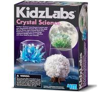 4M KidzLabs Crystal Science Age 14+, Grow your own Crystals, Fun & Exciting Chemistry Set, STEM & Educational Science Kit for Boys and Girls 8+