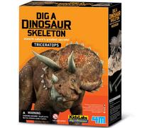 4M Kidzlabs - Dig A Dinosaur Skeleton - Triceratops