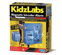 4M KidzLabs Magnetic Intruder Alarm, Build Your Own Door Alarm | Magnetic Switch & Electric Circuit, STEM Science Kit, Educational Electronics Toy, Gift for Kids, Boys & Girls, Age 5+