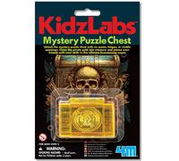 4M Kidzlabs - Mystery Puzzle Chest in Gold 4M Gold
