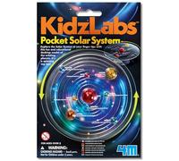 4M KidzLabs Pocket Solar System, STEM Astronomy Science Kit | STEM Astronomy Science Kit for Kids