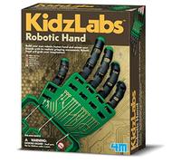 4M KidzLabs Robotic Hand Kit, Build Your Own Mechanical Robotic Hand | STEM Science & Engineering Model, Educational Robotics Activity & Gift Idea for Kids, Boys & Girls, Age 8+