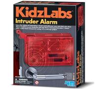 4M KidzLabs Spy Science Intruder Alarm for Kids | Build an Electric Door Alarm for Bedroom Security | Science & Technology Kit for Age 8+ | Educational Spy Role Play Toy | Gift for Boys & Girls