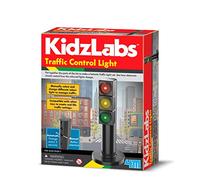 4M Kidzlabs Traffic Control Light Set, Learn How To Build Your Own Traffic Lights, See How Electronic Circuits Control Signals, STEM Learning for Kids Ages 5+