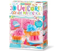 4M 3D Unicorn Candle Maker 00-04817 – Creative Kit, Vibrant Colours, Make 2 Candles, Ages 8+