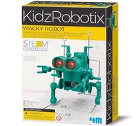 4M KidzRobotix Wacky Walking Robot, Build a Walking Robot STEM Kit