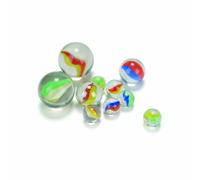 4M King Marbles Goldy Threes Happy Henry Marbles