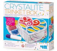 4M 404768 Little Craft Crystalite Trinket Box, Multi Colour