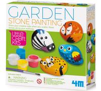 4M Little Craft Garden Stone Painting Kit, Arts & Crafts for Children | Personalised Creative Painting & Decorating Activity, Screen-Free Play, Educational Fun Gift for Children Age 5+