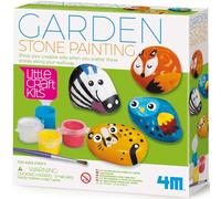 4M Little Craft Garden Stone Painting Kit, Arts & Crafts for Children | Personalised Creative Painting & Decorating Activity, Screen-Free Play, Educational Fun Gift for Children Age 5+