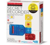 4M - 406808 - Logiblocs - Secret Recorder,White