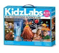 4M Mega Earth Science | 4-in-1 Scientific Experiment Kit for Kids
