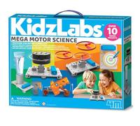 4M Mega Motor Science Kit | Build Your Own Robot, Car & More | Science Toys for Boys & Girls | STEM Kits for Kids | Early Learning Resources for Children | Suitable for 5+ Year Old