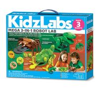 4M Mega Robot Lab- 3 In 1 Robotics Kit For Kids, Build Your Own Robotic Animals