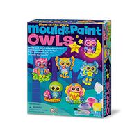 4M Mould and Paint Glow Owls