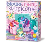 4M | Mould and Paint | 3D Unicorns | Mould, Paint and Design 3D Magical Unicorns for Kids Age 5+