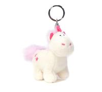4M 40091 NICI 40091.0 10 cm Unicorn Theodor Key Chain, Pink, 10cm