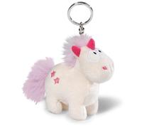 4M 40091 NICI 40091.0 10 cm Unicorn Theodor Key Chain, Pink, 10cm