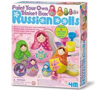 Paint Your Own Trinket Box Russian Dolls