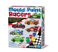 4M Racing Cars Mould and Paint, Multi Colours