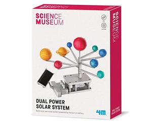 4M Science Museum Dual Powered Solar System Set, Science Kit for Boys and Girls Ages 8 and Up