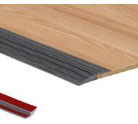 4M Self Adhesive Carpet Edge Strip PVC Floor Transition Strips Laminate Door Threshold Strips Tile Edging Trim(Dark-2pcs Backing Adhesive,9M)