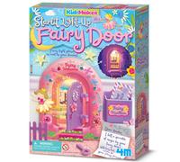 4M Starlit Light Up Fairy Door Kidzmaker Diy Craft Kit Bigjigs Toys