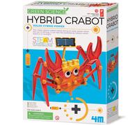 4M STEAM Powered Kids Green Science Hybrid Power Crabot for Age 5 & Up