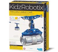 4M Tin Can Cable Car, STEM Engineering Build Kit
