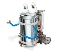 4M Toysmith, KidzRobotix Tin Can Robot, DIY Science Kits STEM Powered Kids, For Boys & Girls Ages 8+