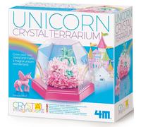 4M Unicorn Crystal Terrarium STEM Activity Kit Grow Your Own Crystals Ages 10+
