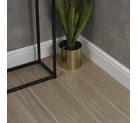 4m² Vinyl Floor Planks Wood Effect Flooring Self Adhesive Tiles Kitchen Floor Lino (Light Oak)