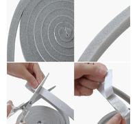 4M Weather Foam Tape Seal Strip Roll for Doors and Casement Frames, Draught Excluder Insulation Tape to Reduce Noise and Block Weather Elements (1.5cm*4m)