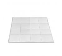 4m x 4m Portable Dance Floor by Gear4music White Finish