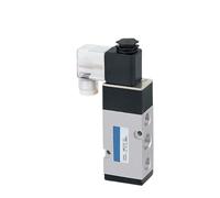 4M310 4M320 4M330 G 3/8 Manifold Type Solenoid Valve Single Double Coil Pneumatic Valve 2 Position 5 Way，3 Position 5 Way Sanmin(4M330C 10G3-8 3-5Way,DC12V)