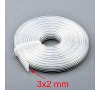4Meter 4 lines For epson dx4 dx5 dx7 printhead ink tube pipe for Mimaki jv33 for Human Flora inkjet printer 6 * 4mm 4 lines hose(Clear 3x2 mm)