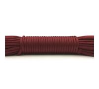 4MM, 5M/10M/31M Length 7 Stand Cores Paracord For Survival Parachute Cord Lanyard Camping Rope Hiking Clothesline Rope(Deep Red,5Meters)