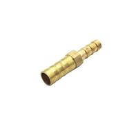 4mm 5mm 6mm 8mm 10mm 12mm 14mm 16mm 18mm 20mm 2 Way Straight Hose Barb Brass Barbed Pipe Fitting Reducer Coupler Connector(10-18mm)
